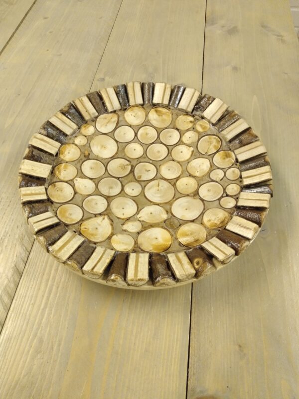 Houten schaal